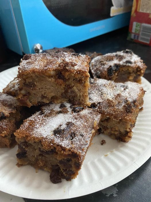Air Fryer Bread Pudding