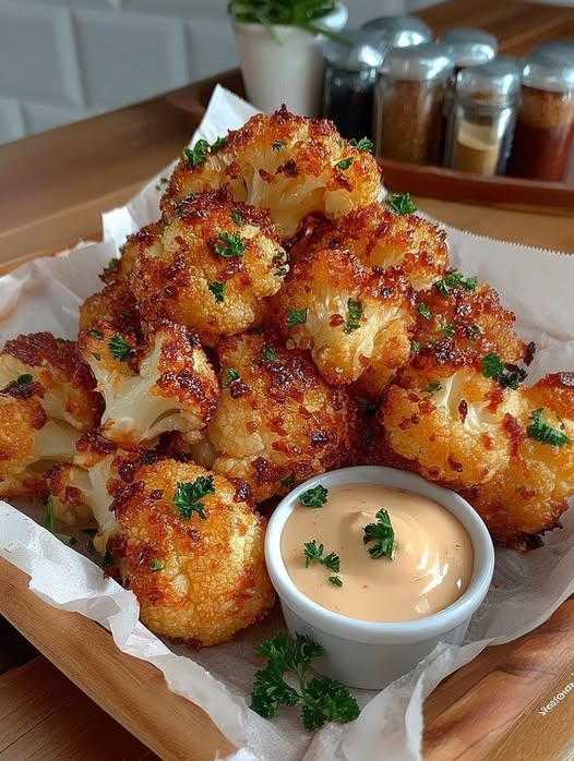 Air-fried Crispy Cauliflower