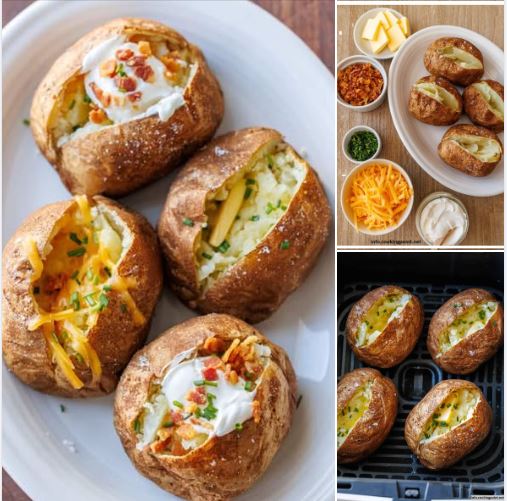 Air fryer baked potato