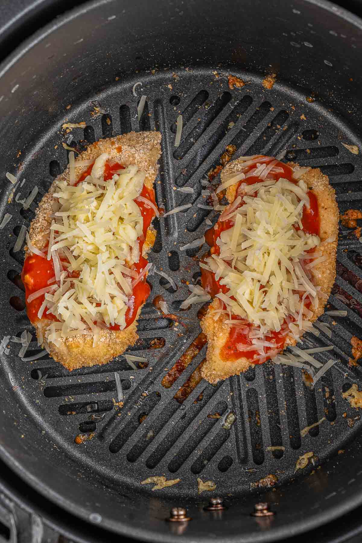 Air Fryer Mozzarella Cheese Bites