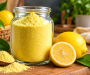 Healthy Homemade Lemon Powder